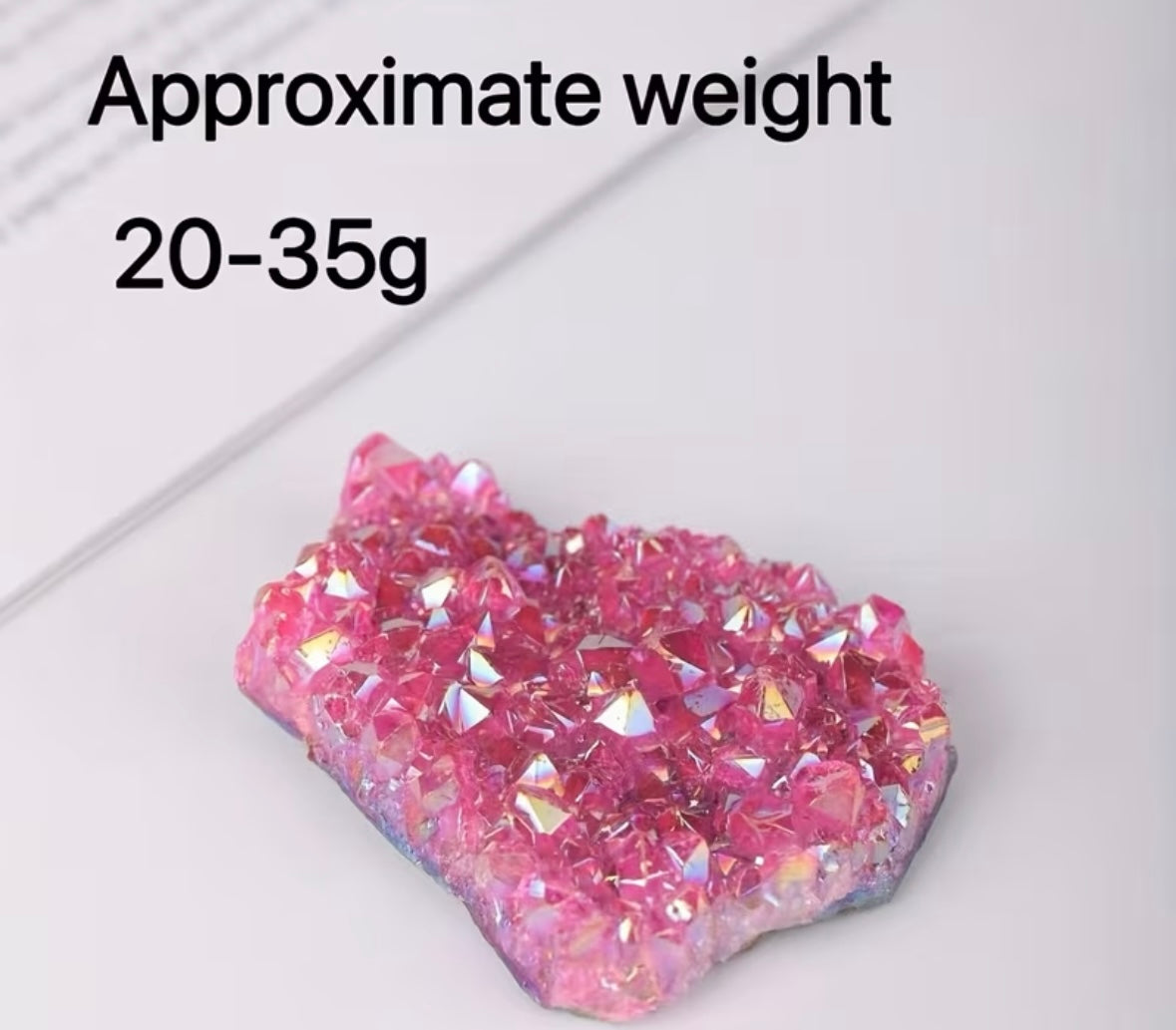 CUARZO ROSA BRASILEÑO NATURAL