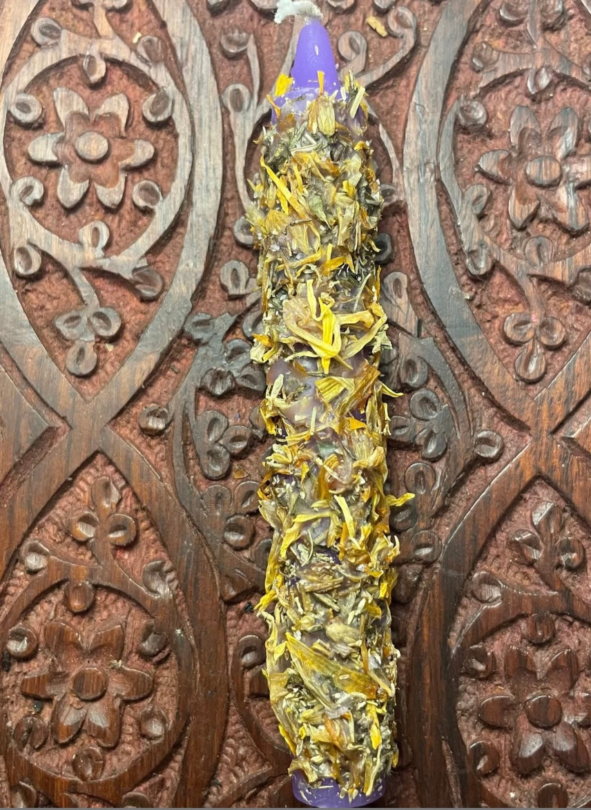 🕯️VELAS ARTESANALES RITUALIZADAS 🔮🤍