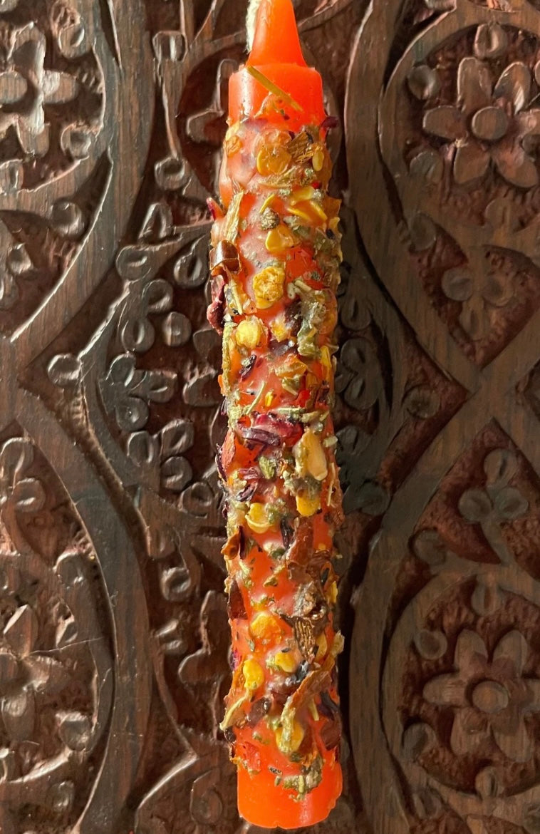 🕯️VELAS ARTESANALES RITUALIZADAS 🔮🤍