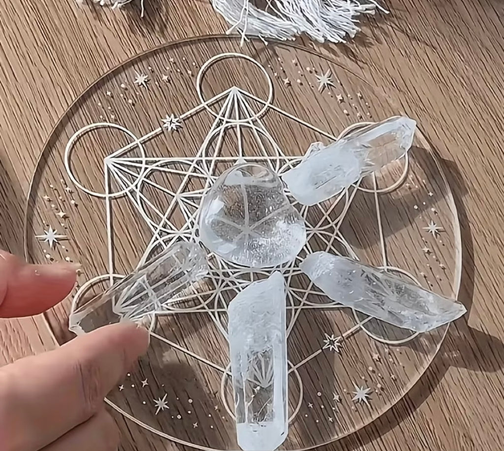 BANDEJA HEXAGONAL DE ENERGÍA DE LOS 7 CHAKRAS