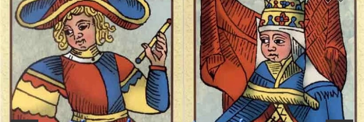 BARAJA TAROT 22 ARCANOS MAYORES DE MARSELLA