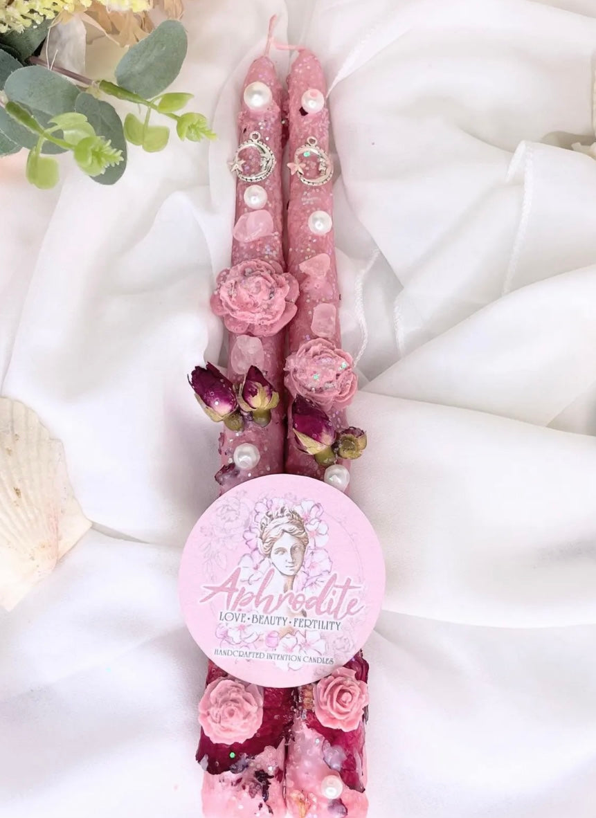 🕯️VELA RITUALIZADA DIOSA AFRODITA 💖