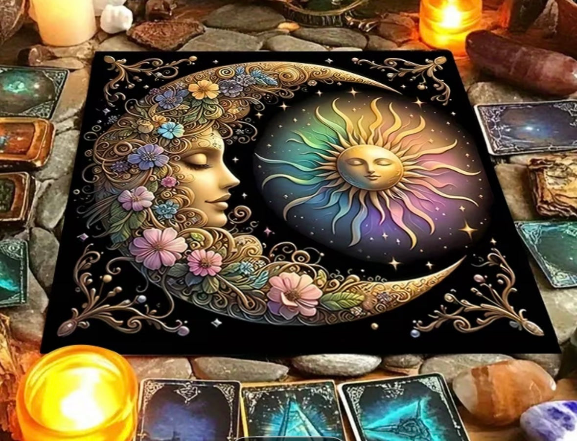 MANTEL LUNA 🌓 TAROT 75X75