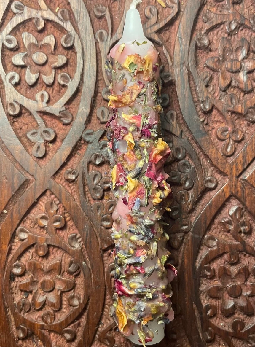 🕯️VELAS ARTESANALES RITUALIZADAS 🔮🤍