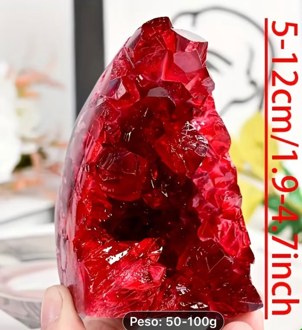 PIEDRA RUBI PRECIOSA NATURAL.